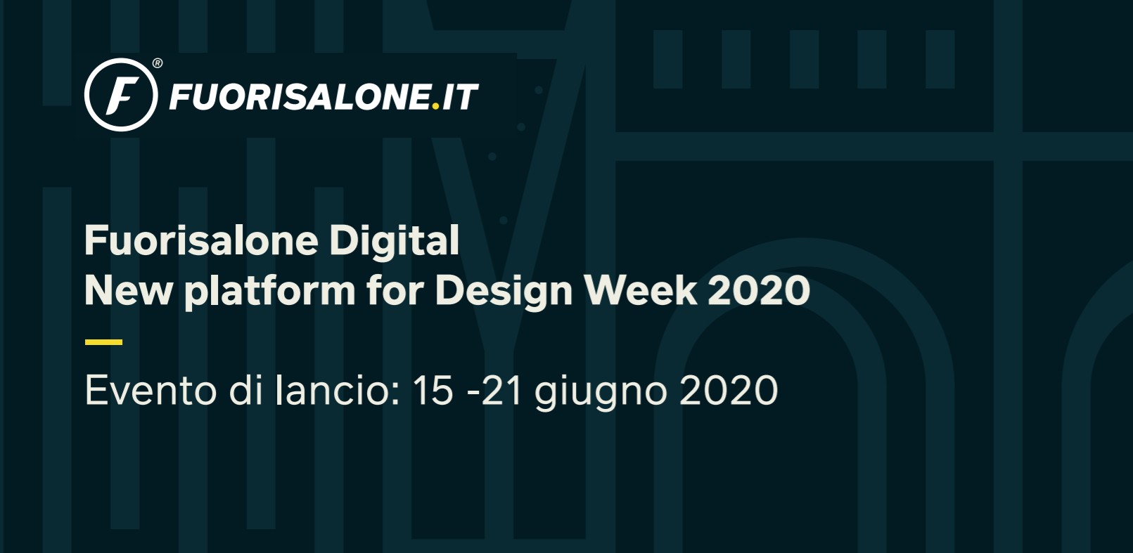  Tutti pronti per il Fuorisalone 2020 in formato digital