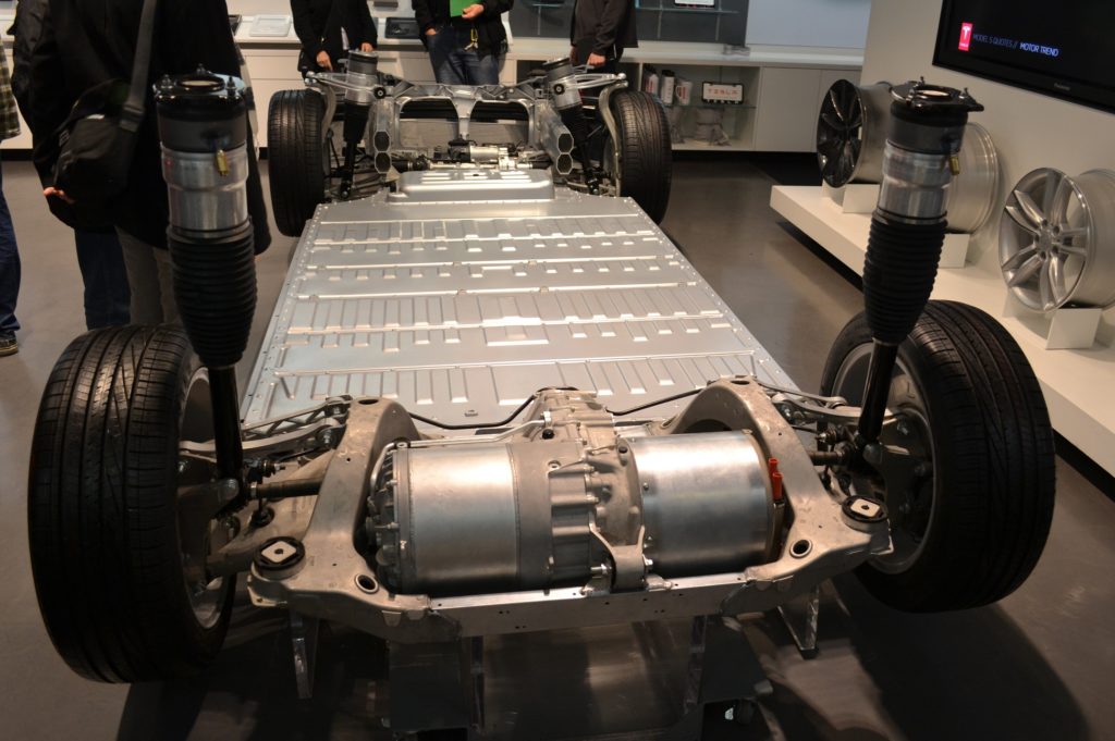 Tesla Un pianale Tesla