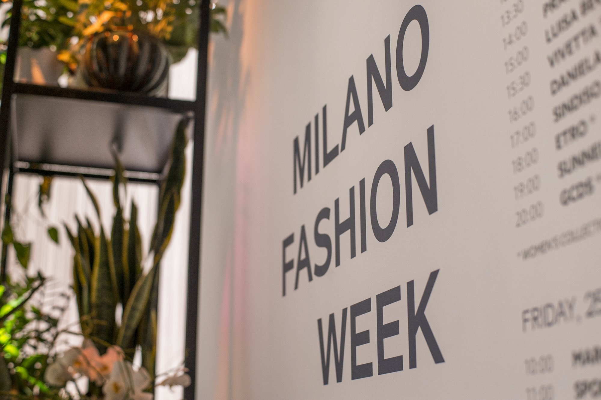  DataMagazine alla Milano Fashion Week