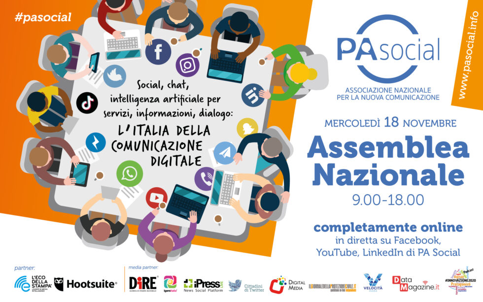  La diretta dell’assemblea nazionale di PA Social