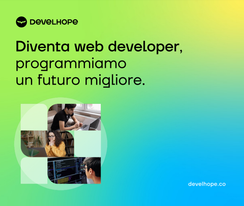 Develhope: la scuola di coding senza costi di iscrizione