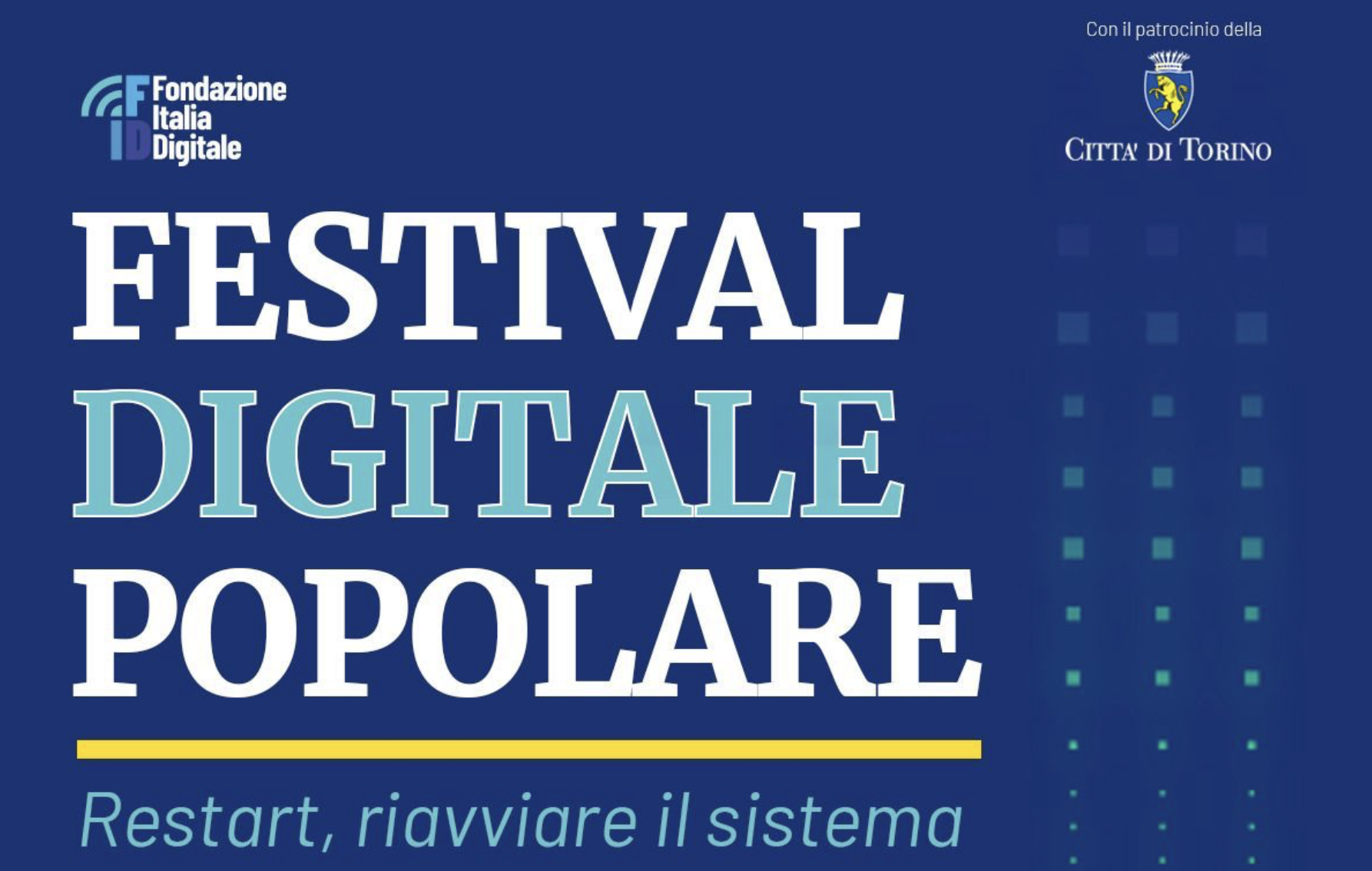 A Torino il primo Festival del Digitale Popolare