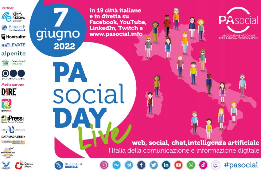  Comunicazione e digitale: il 7 giugno torna il PA Social Day