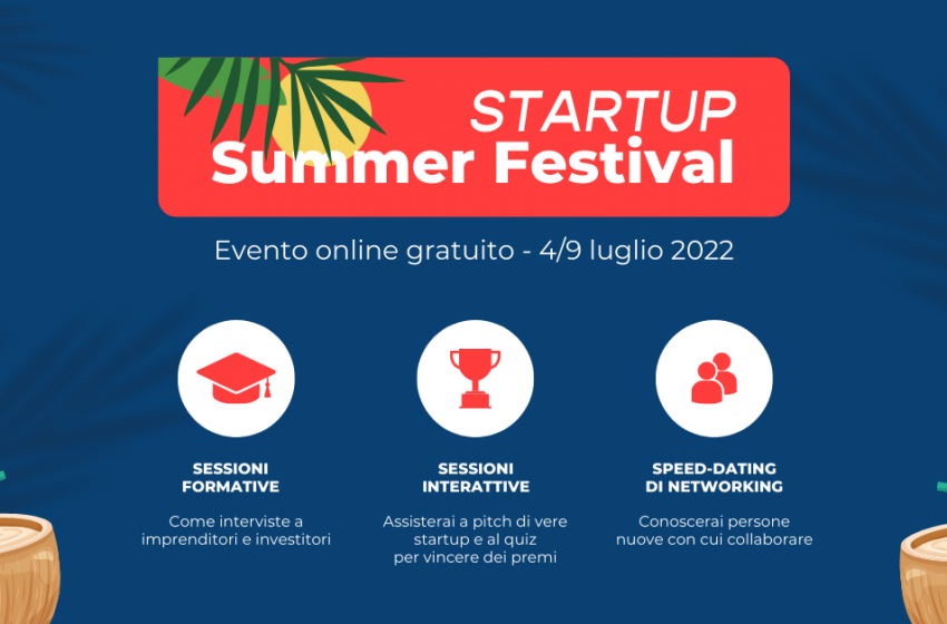 Startup Geeks Summer Festival: la sei giorni di formazione gratuita dedicata a startup e imprenditori