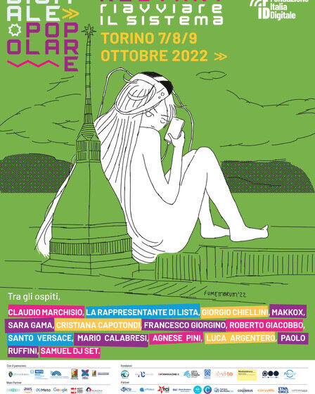  Fumettibrutti firma il manifesto del Festival del Digitale Popolare