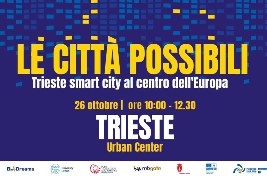  Digitalizzazione e sostenibilità: a Trieste il 26 ottobre si parla di Smart City