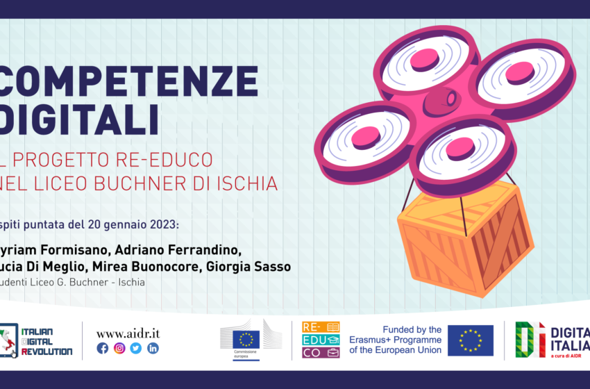 Competenze digitali. Gli studenti del Liceo G. Buchner di Ischia ospiti di Digitale Italia