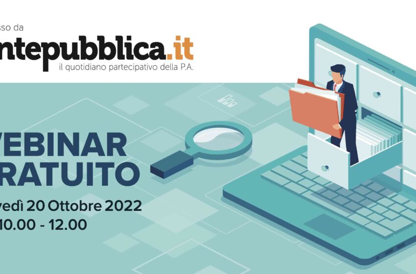 RTD: Piano triennale per la transizione digitale e sanzioni. Il webinar Gratuito