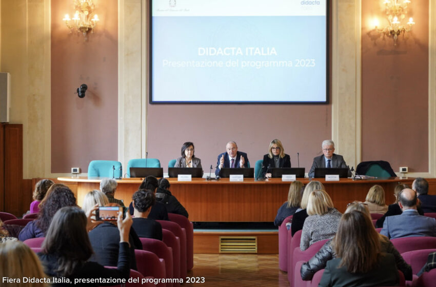  La scuola 4.0 di Didacta: innovazione, ricerca e oltre 800 eventi formativi