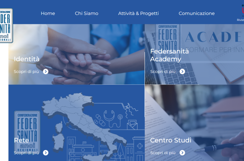 Il racconto digitale di Federsanità per un nuovo modo di comunicare la salute