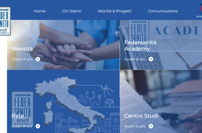  Il racconto digitale di Federsanità per un nuovo modo di comunicare la salute