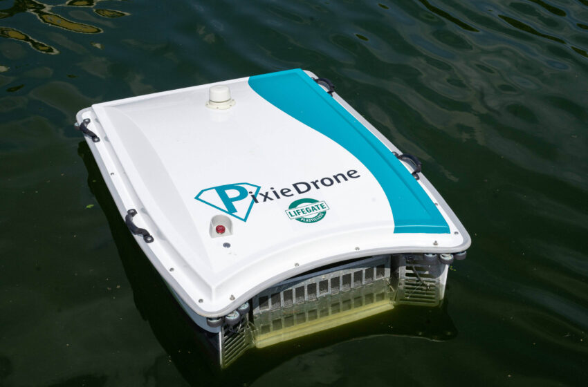 Pixie Drone: l’avveniristico robot che ripulisce la Darsena dai rifiuti