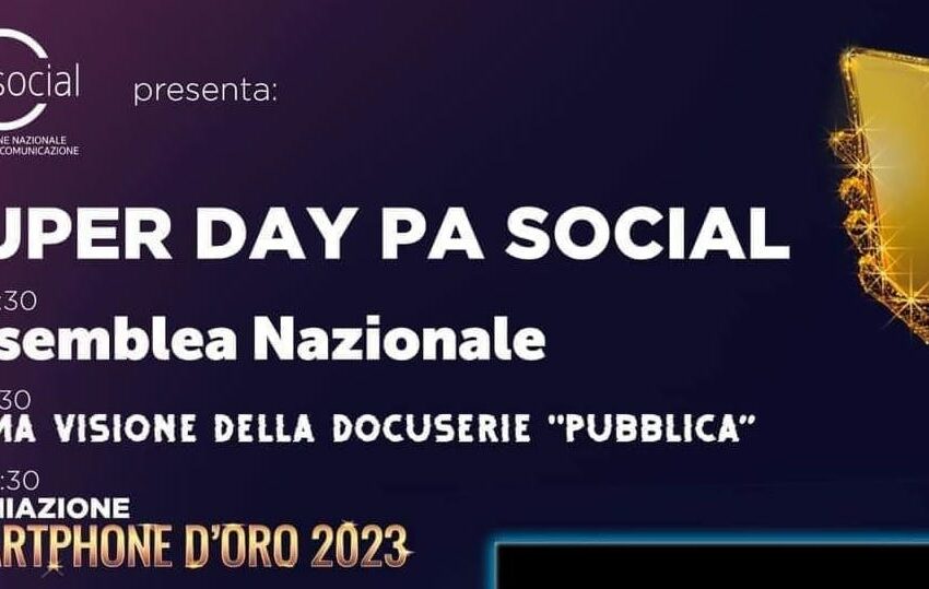  Super Day PA Social: l’evento dedicato alla comunicazione pubblica digitale torna a Roma