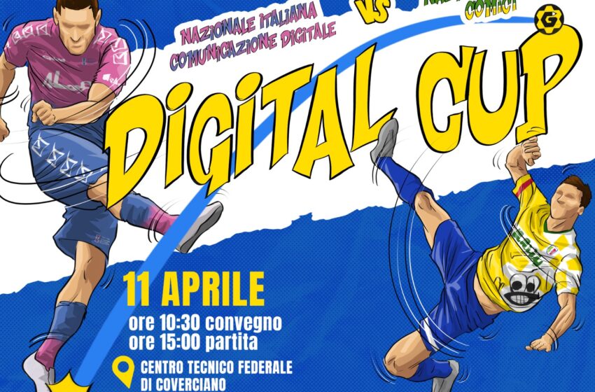  La Nazionale Italiana Comunicazione Digitale sfida la Nazionale Italiana Comici a Coverciano