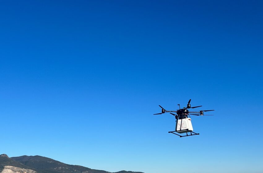  Droni per trasporto medicale: a Grottaglie la rotta più lunga mai testata