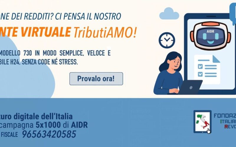 Fondazione AIDR: uniamoci per guidare i cittadini nell’uso di “TributiAmo”